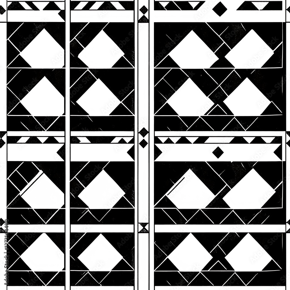 Fototapeta premium Carpet or tile patterns for interior decoration