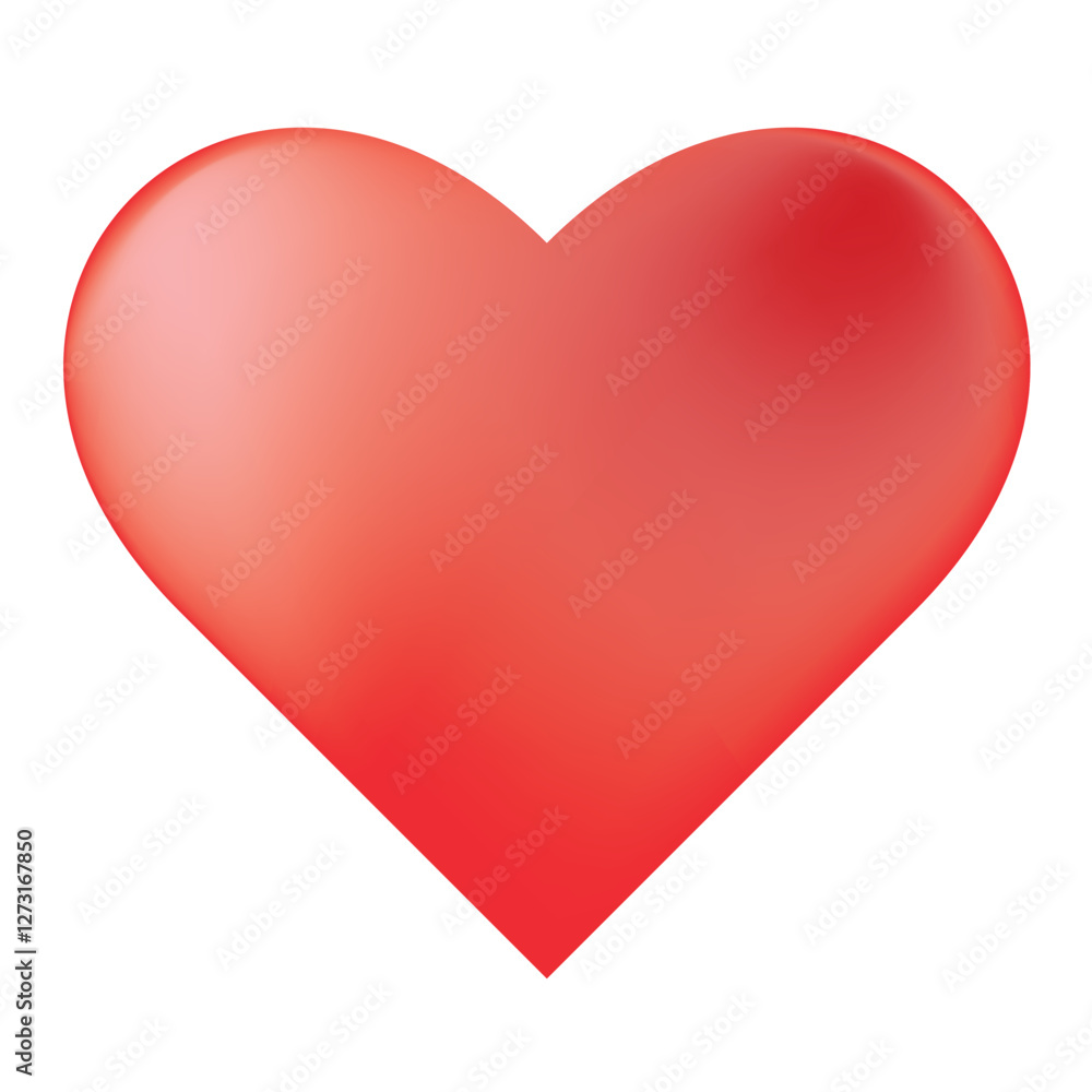 Beautiful hearts on a transparent background Beautiful hearts on a transparent background