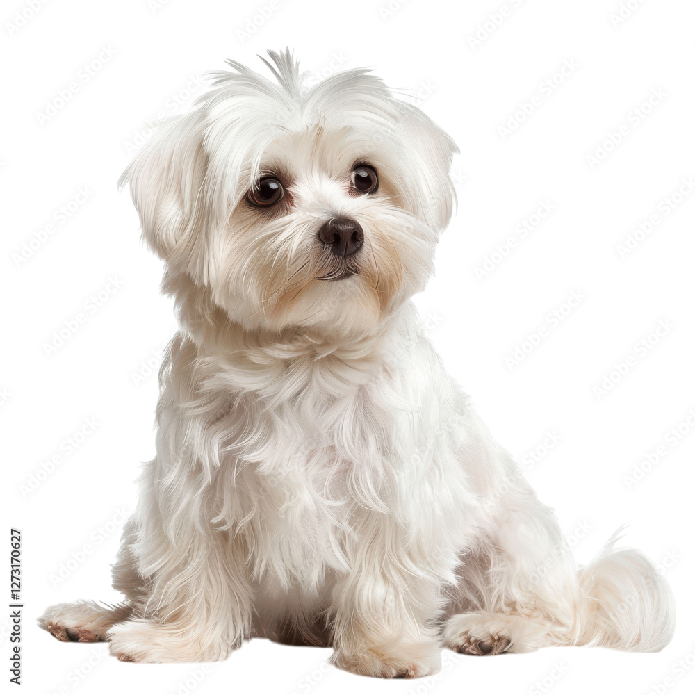 dog isolated on white background dog isolated on white background