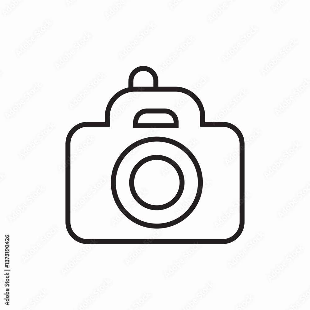 photo camera capture icon vector sign photo camera capture icon vector sign