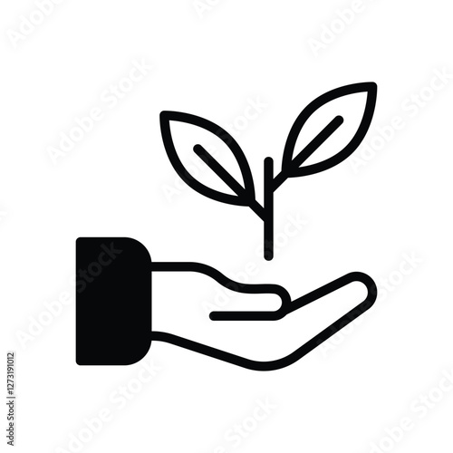 Eco Responsibility vector icon