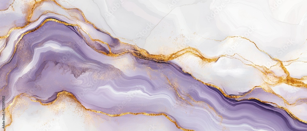 Abstract purple and gold marble texture. (2) Abstract purple and gold marble texture. (2)
