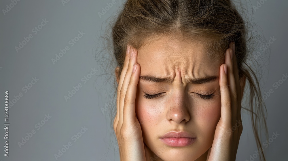 Businessman overwhelmed by stress and headache in office environment capturing exhaustion and pressure Businessman overwhelmed by stress and headache in office environment capturing exhaustion and pressure
