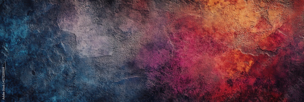 Obraz premium Abstract fiery stone texture, vibrant colors, design background