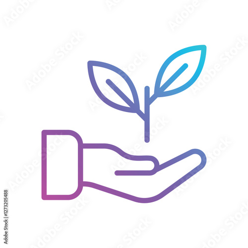 Eco Responsibility vector icon