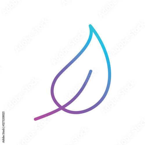 Eco Leaf vector icon