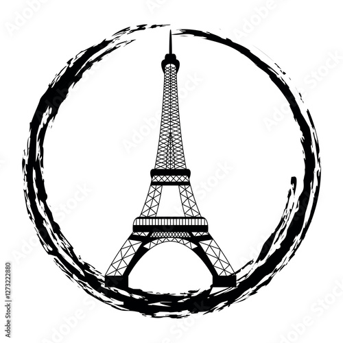 Illustration of Eiffel Tower
