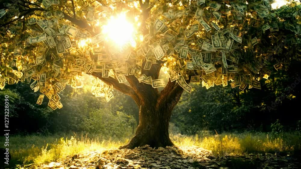 money tree ready for harvest