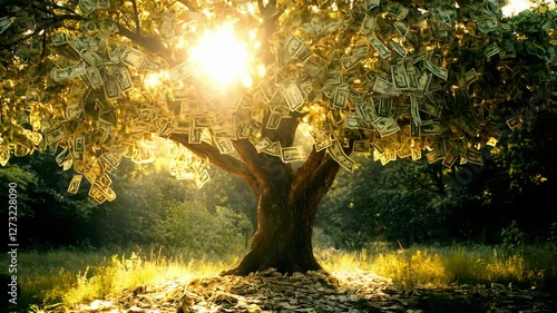 money tree ready for harvest