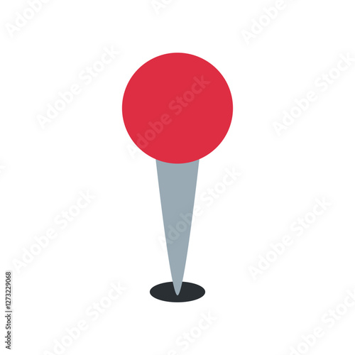 Round Pushpin
