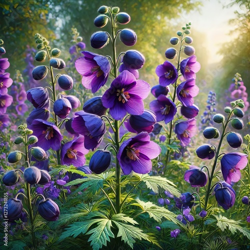 Monkshood Aconitum napellus photo