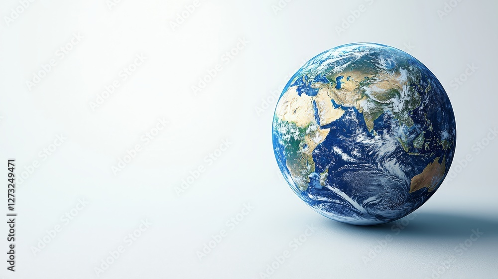 Exploring the wonders of our world travel through a minimalistic earth representation digital art inspirational close-up Exploring the wonders of our world travel through a minimalistic earth representation digital art inspirational close-up