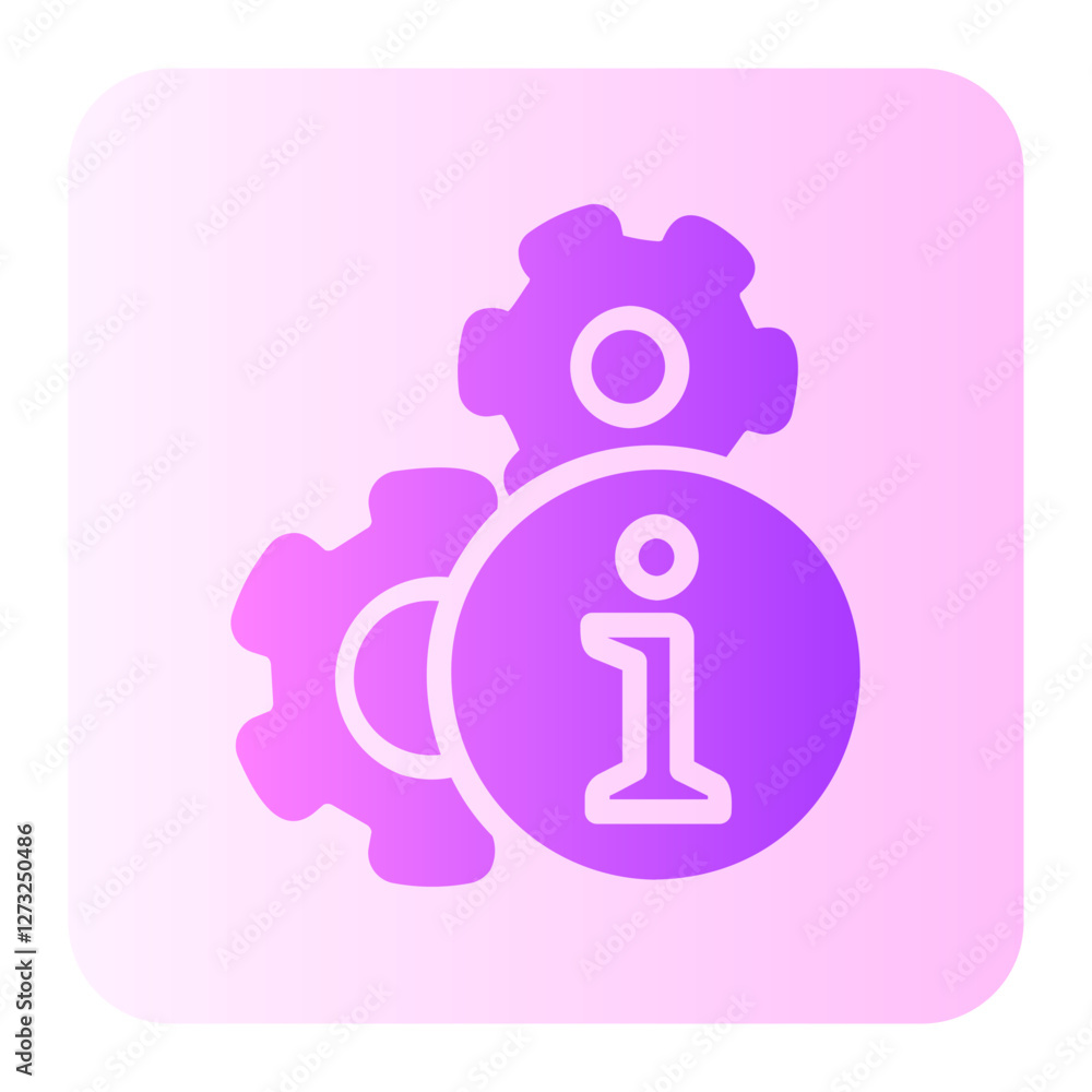 Setting gradient icon Setting gradient icon