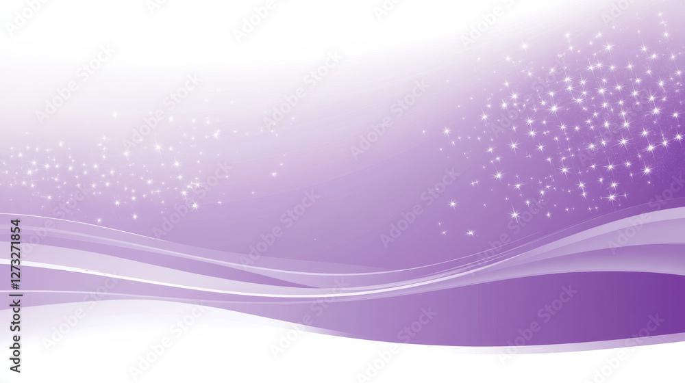 Elegant purple abstract background with sparkling stars Elegant purple abstract background with sparkling stars