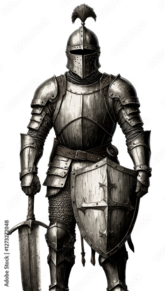 medieval knight in armour medieval knight in armour