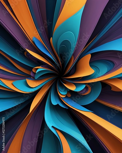 Wallpaper Mural Abstraction and very beautiful colors, beautiful background for all ideas Torontodigital.ca