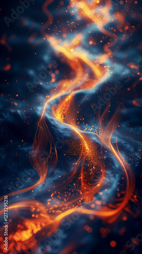abstract fire background