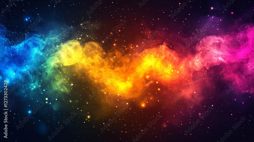Vibrant Colorful Concept Design Background, Generative AI Vibrant Colorful Concept Design Background, Generative AI