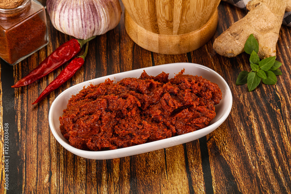 Thai cuisine - Tom Yum paste Thai cuisine - Tom Yum paste