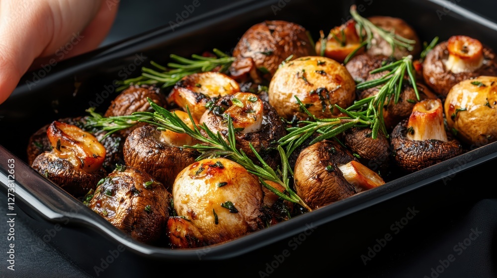 This mouthwatering dish features sautéed mushrooms garnished with fresh herbs, highlighting a delicious and healthy meal option perfect for culinary enthusiasts. This mouthwatering dish features sautéed mushrooms garnished with fresh herbs, highlighting a delicious and healthy meal option perfect for culinary enthusiasts.