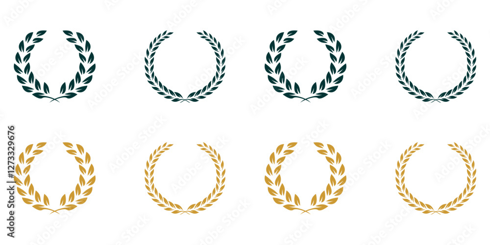 laurel vector logo design, icon, laurel symbol that can be edited according to your wishes
laurel vector logo design, icon, laurel symbol that can be edited according to your wishes