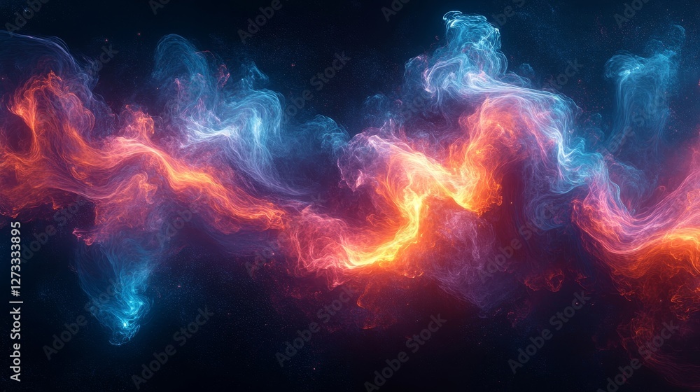 Neon Digital Art Concept Background, Generative AI Neon Digital Art Concept Background, Generative AI