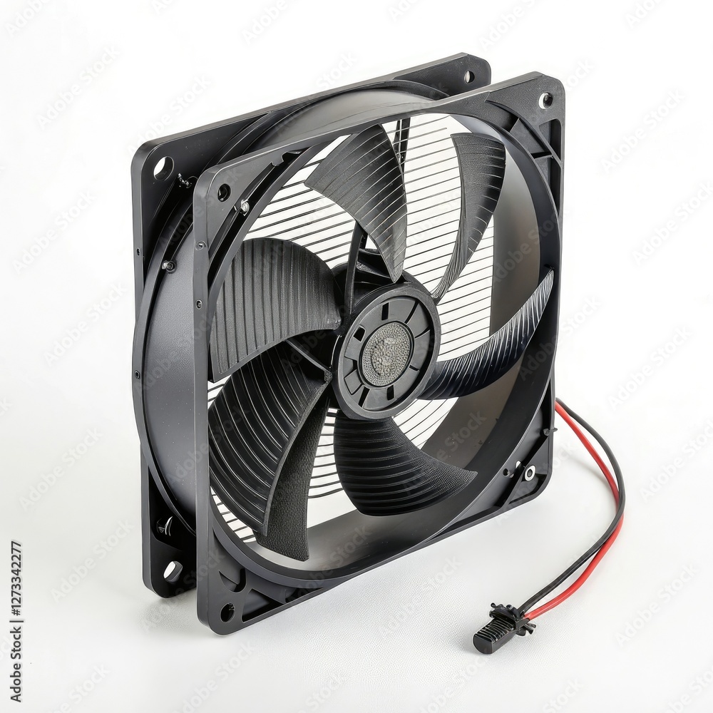 cooling fan isolated on white background cooling fan isolated on white background