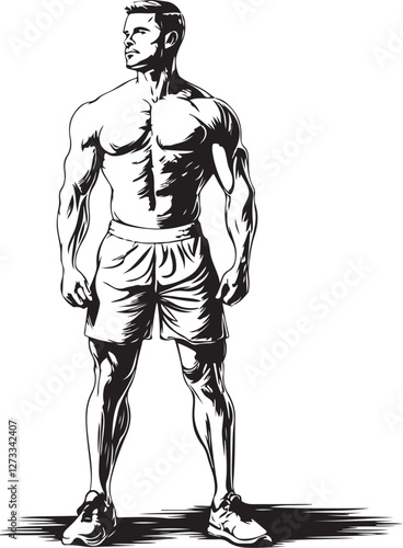 silhouette of a man