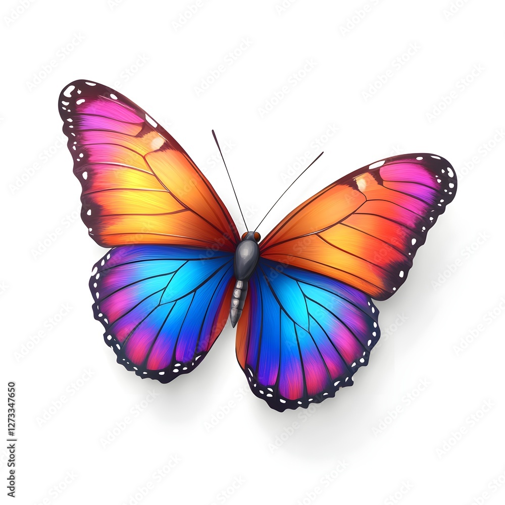 Colorful butterflies on a white background, showcasing delicate wing patterns and vibrant hues, perfect for nature-themed designs, educational materials, and decorative projects. Colorful butterflies on a white background, showcasing delicate wing patterns and vibrant hues, perfect for nature-themed designs, educational materials, and decorative projects.