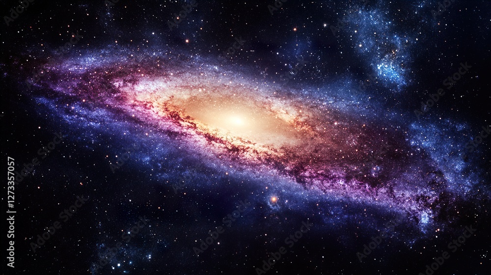 Fototapeta premium Abstract Galaxy Swirl 