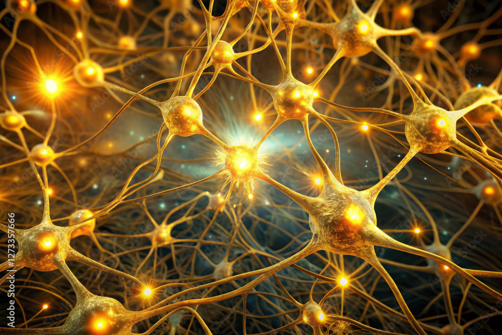Illuminated neurons create stunning network of intricate connections Illuminated neurons create stunning network of intricate connections