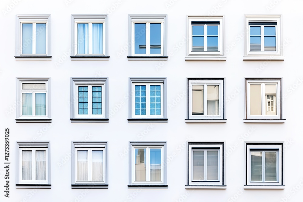 Fototapeta premium Window Pane Set: 16 Designs 