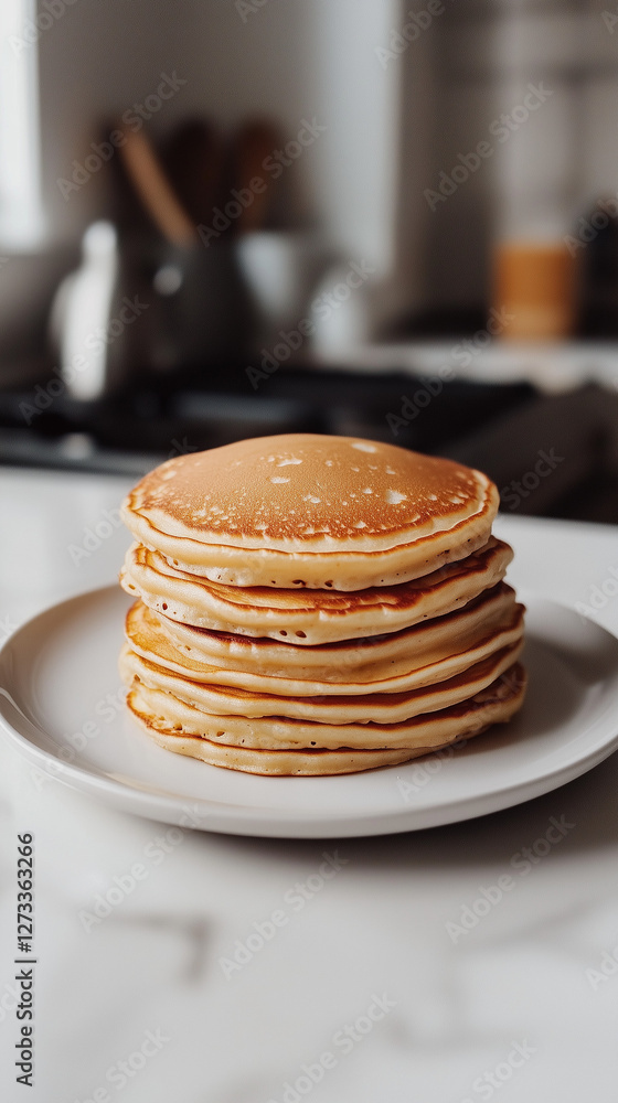 Close up of pancakes and crepes Close up of pancakes and crepes