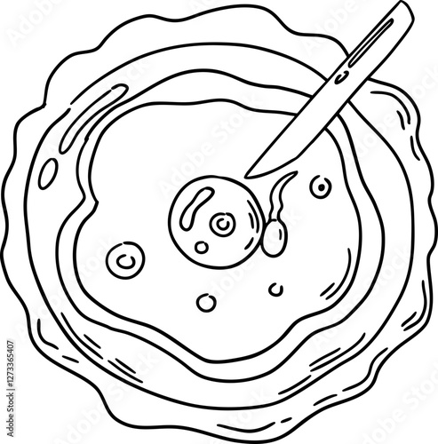 sketch artificial insemination