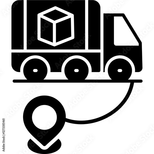 Track Order Icon Vector Element