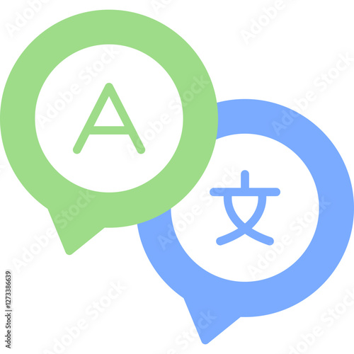 Language Icon Vector Element