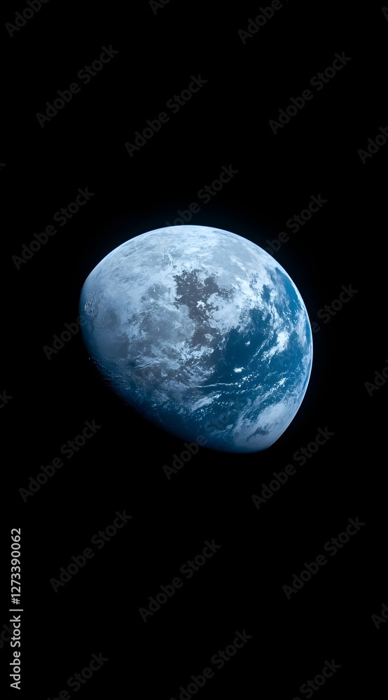 Obraz premium Stunning images of Earth from space, showcasing atmospheric details, weather patterns, and the planet’s beauty, ideal for educational materials, science projects, and environmental awareness.