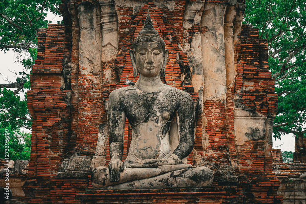 アユタヤの遺跡(タイ王国)