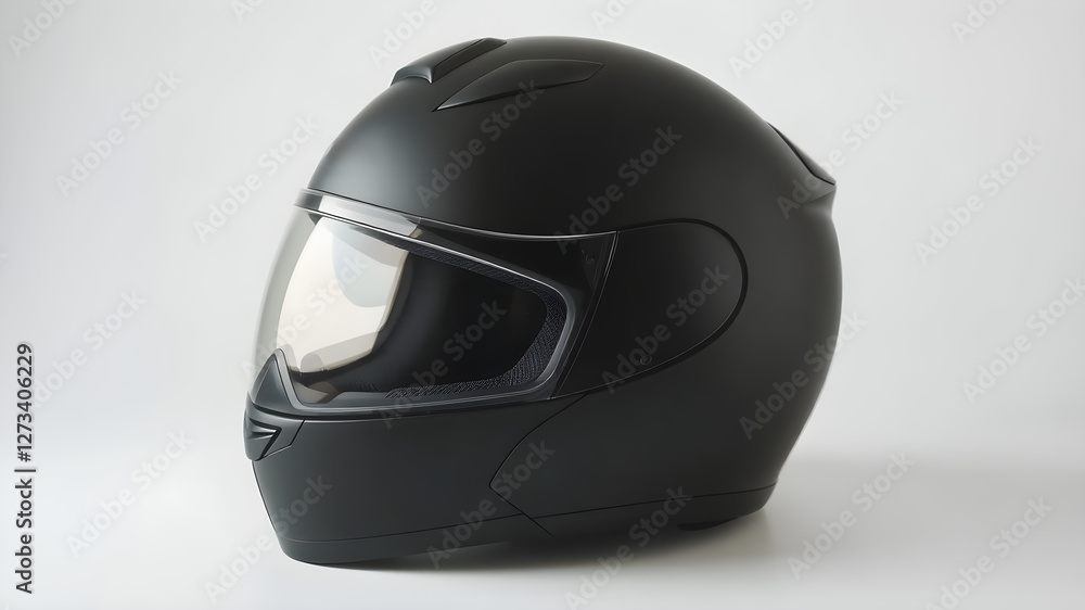 A high-quality motorcycle helmet mockup on a neutral background with soft lighting. The helmet is blank, offering space for custom graphics, logos, or branding. A high-quality motorcycle helmet mockup on a neutral background with soft lighting. The helmet is blank, offering space for custom graphics, logos, or branding.