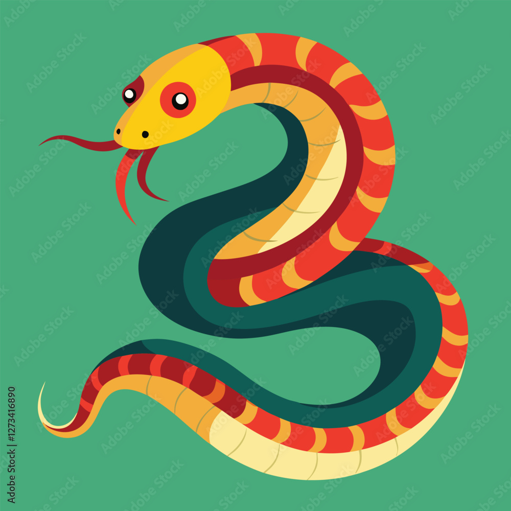 Fototapeta premium snake vector