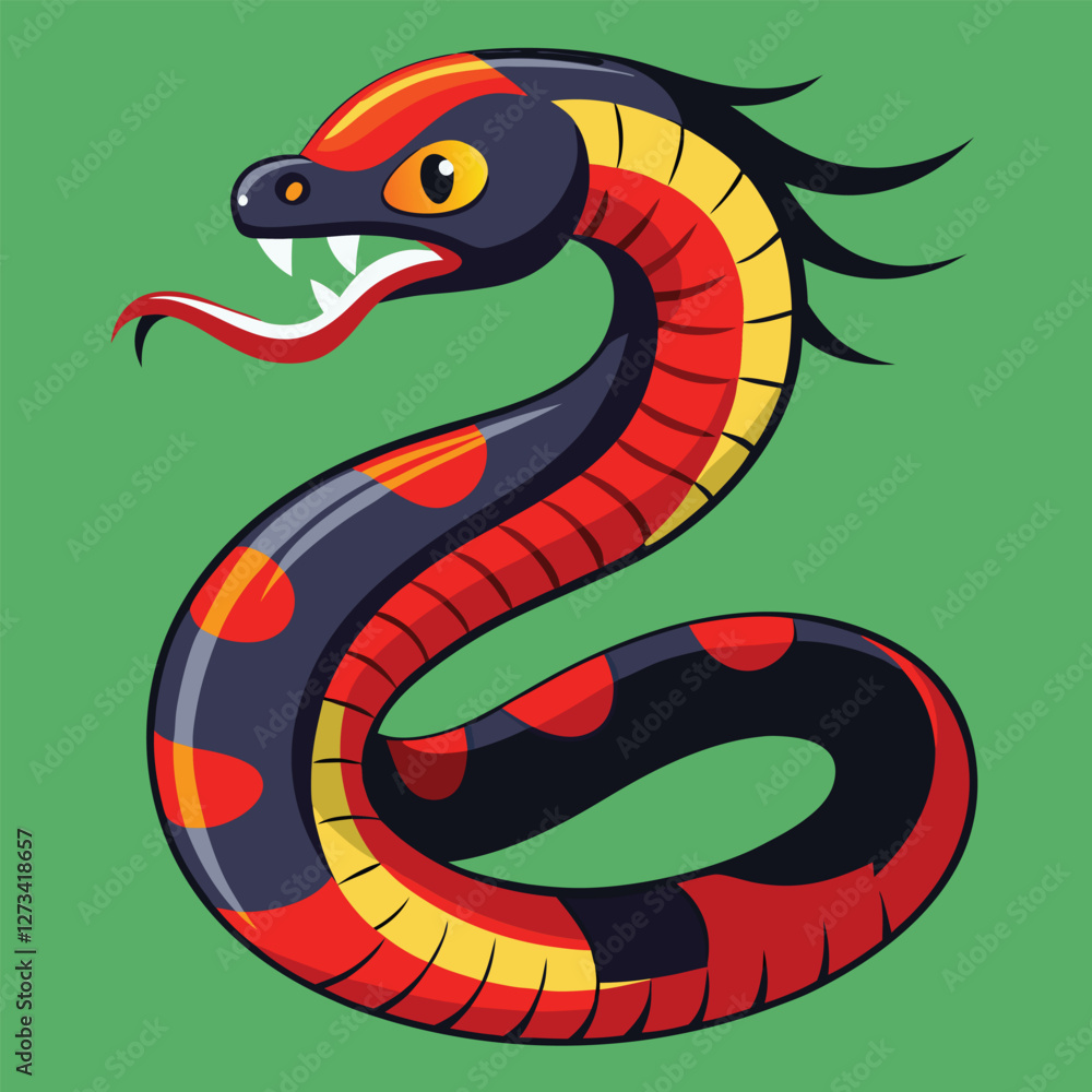 Fototapeta premium snake vector