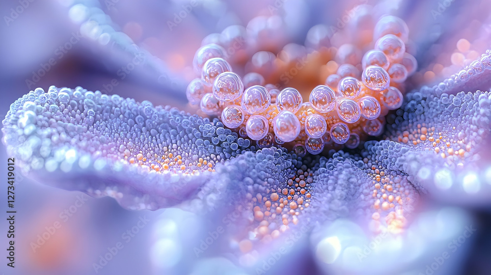 3D Abstract Flower Bubbles 3D Abstract Flower Bubbles