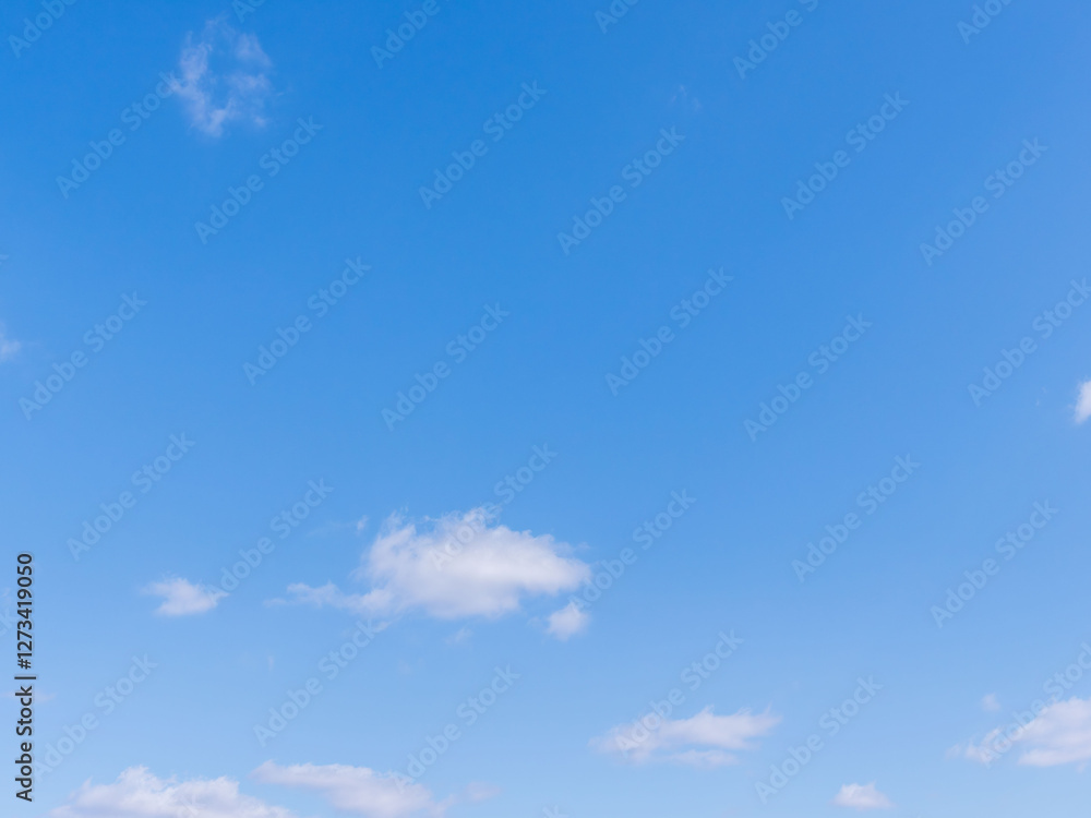 冬の青空と雲91 冬の青空と雲91