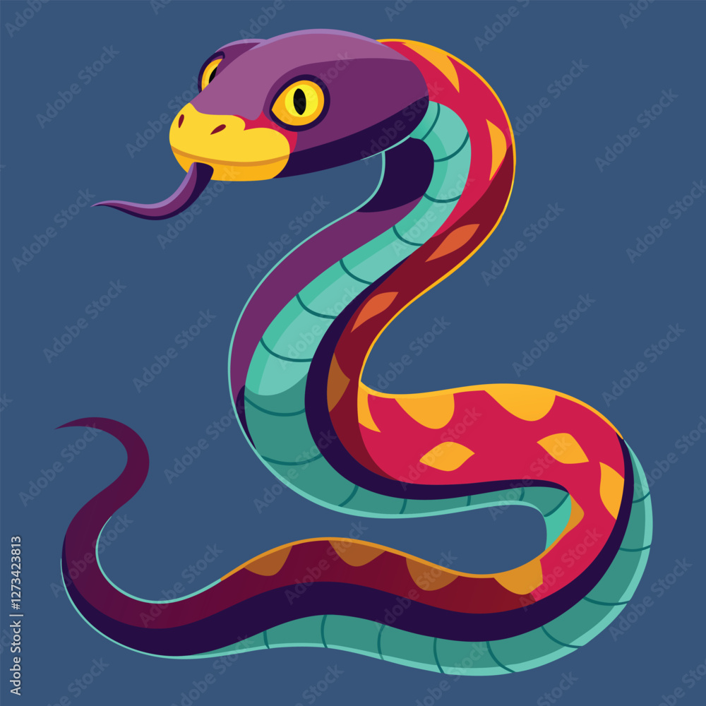 Fototapeta premium snake vector