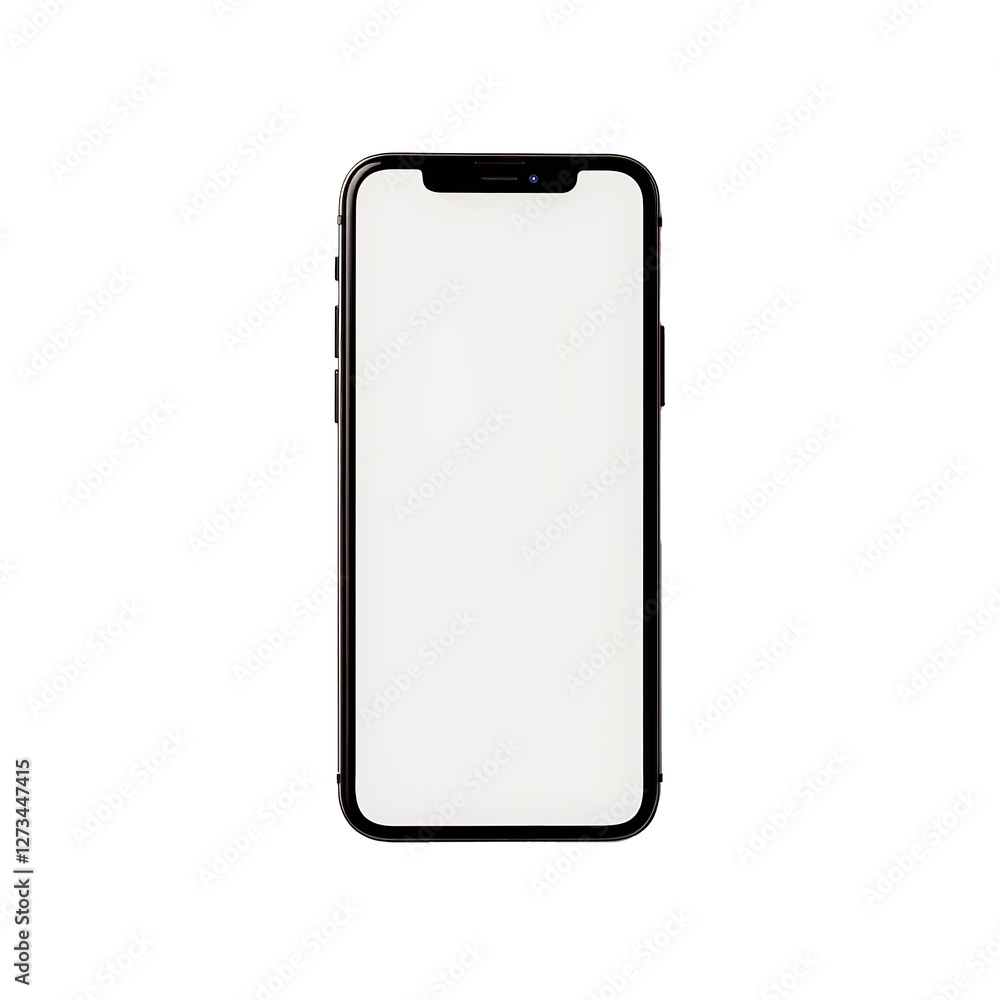 A sleek black smartphone rests flat, showcasing a smooth, shiny surface and minimalist design A sleek black smartphone rests flat, showcasing a smooth, shiny surface and minimalist design