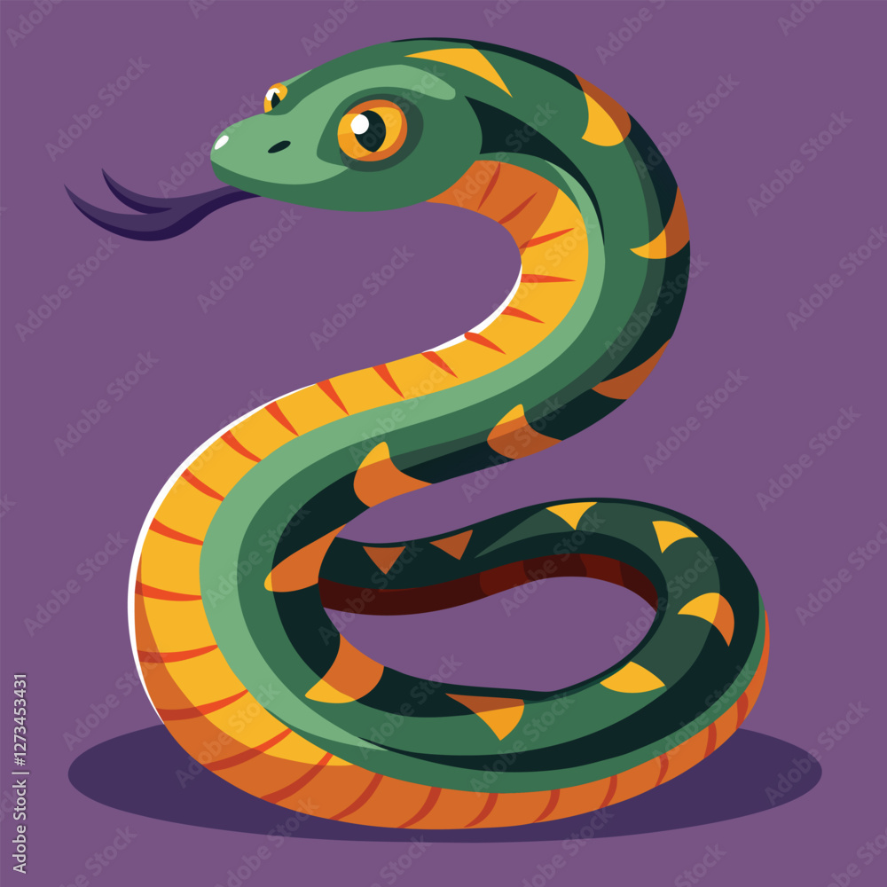 Fototapeta premium snake vector