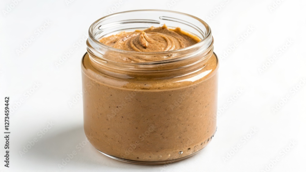Peanut Butter in Glass Jar Peanut Butter in Glass Jar