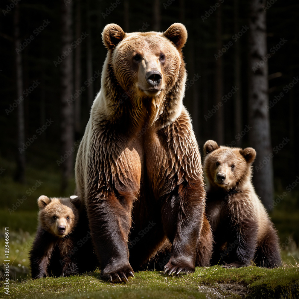 Obraz premium Braunbären 6