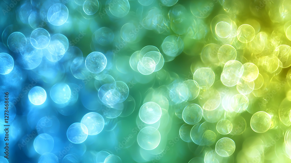 Abstract Green Blue Bokeh Background Abstract Green Blue Bokeh Background