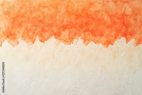 Subtle Sunset Hues: Watercolor Orange and Cream Gradient Background, Perfect for Wedding Invitations, Branding, Websites, Social Media Posts, Blogs, and More! A Soft, Elegant, and Versatile Design    